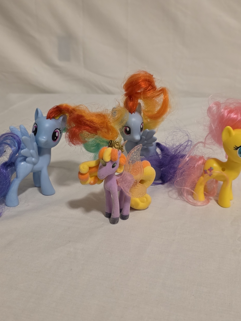 4 My Little Pony Mixed Lot Rainbow Toys Horses Pastels